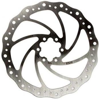 Elvedes Disco de Freno Rotor 180 mm, Multicolor