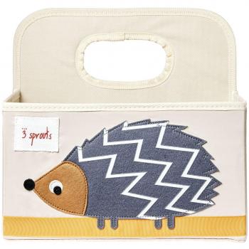 3 Sprouts Erizo - Organizador de pañales, unisex