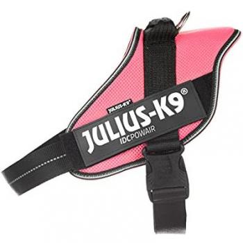 Arnés IDC® Powair para Perros - Tamaño 2XL, Ligero y Transpirable en Color Rosa