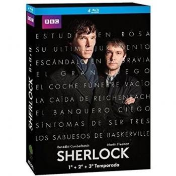Sherlock - Edición 1, 2 Y 3 [Blu-ray]