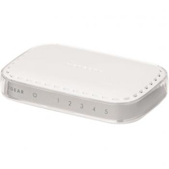 NETGEAR GS605 - Switch No Administrado - 5 Puertos Gigabit Ethernet 10/100/1000 Mbps - Sobremesa
