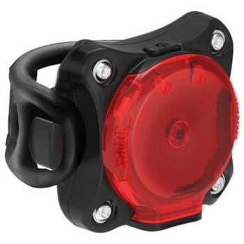 Lezyne Luz Trasera Zecto Drive 200+ Rojo, 200 lúmenes, color negro