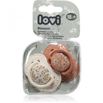 LOVI Blossom Silicone Pacifier for Girls 18 Months+ (2 Pack)