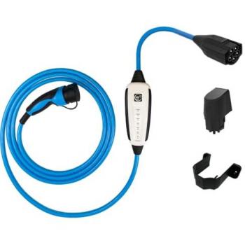 Cargador NRGkick KfW Max 7,5m, 22kW, WLAN, Bluetooth, GSM/GPS/SIM, Enchufe de pared 32A