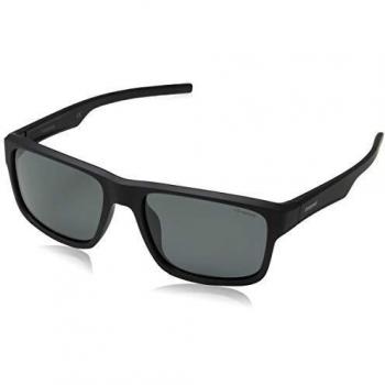 POLAROID Men's PLD 3018/S Y2 Sunglasses, MATT Black, 55