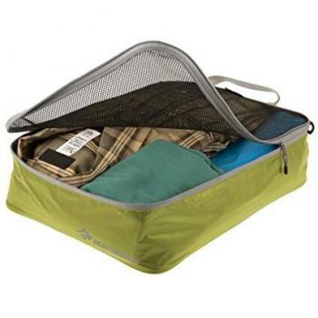 Sea to Summit Garment Mesh Bag M Saco Montañismo, Alpinismo y Trekking, Adultos Unisex, Lime/Grey, 8 Liters