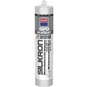Krafft silkron - Silicona industrial spg 300ml negro