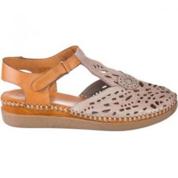 Sandalia Confort 48 Horas para Mujer 4102 Color Tierra