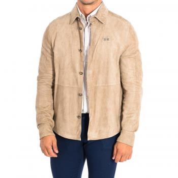 Chaqueta de Cuero La Martina RML004-LT102 para hombre