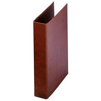 Dohe 9552 - Carpeta cuero forrado, 2 anillas de 40 mm, folio