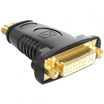 DeLOCK 65467 adaptador de cable HDMI DVI 24+5 Negro - Adaptador para cable