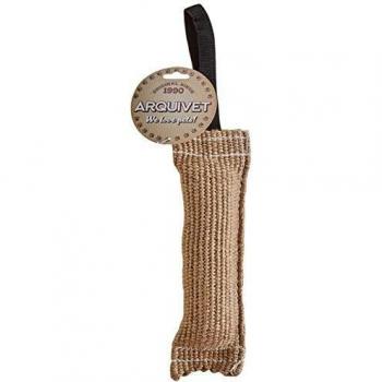 Palo de Entrenamiento y Juego para Perros en Yute Natural, 32 cm