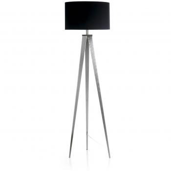 Kavehome Lámpara Iguazu, plata y negro