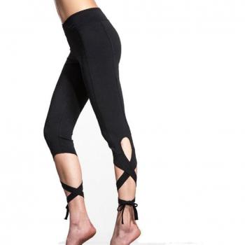 Pantalones mujer deporte Sannysis yoga pantalón vendaje
