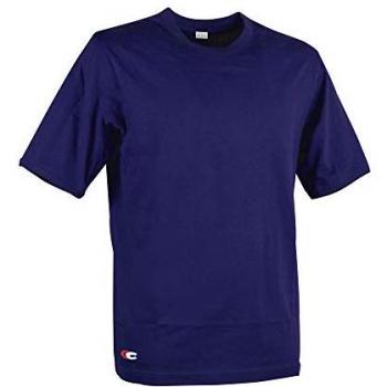 Camiseta de Manga Corta para Hombre Cofra Zanzibar Azul Marino Talla XXL