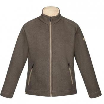 Forro Polar Regatta Garrian II para Hombre, Marrón, Talla M, Sherpa Back Fleece