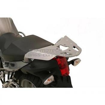 Rack de aluminio, plata. BMW R 1200 ST. [Automotive]