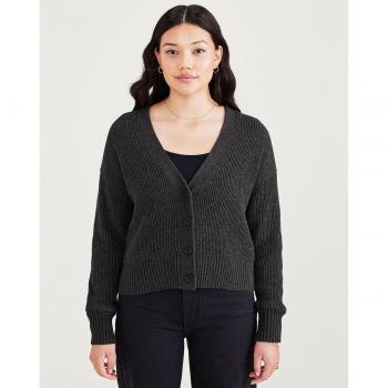 Cárdigan cropped de algodón para mujer Dockers