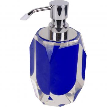 BATHSTAGE B-DIAMOND - Dosificador, 17 x 7 x 7 cm, color azul