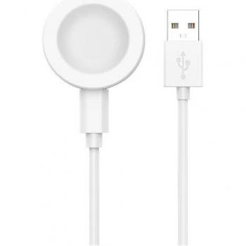 Cargador Inalámbrico Magnético Blanco para Huawei Watch GT 3 Pro, GT 2 Pro, GT Runner y GT 3 con Cable USB-C