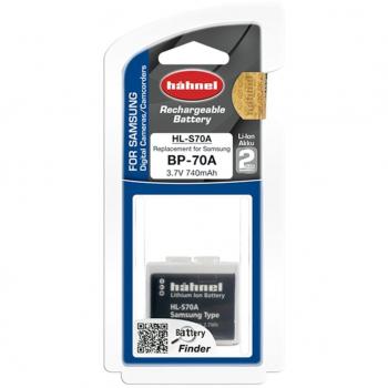 Hähnel HL-S70A - Batería Li-Ion para Samsung BP-70A, 3.7V, 850mAh
