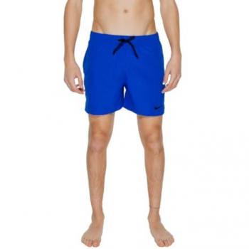 Nike Men's Blue Logo Tape Swim Shorts with Pockets XXL