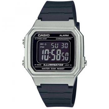 Reloj de Pulsera Casio W-217HM-7B Resistente al Agua con Cronógrafo y Movimiento de Cuarzo