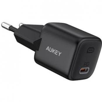 Cargador de pared Aukey Omnia Mini 20W USB-PD Negro