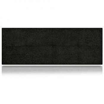 Cabecero Zeus Tapizado Nido Antimanchas Negro 190x50cm de SonnoMattress