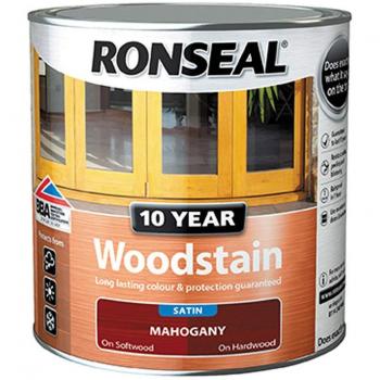 Ronseal 10 Year Woodstain Mahogany 750ml