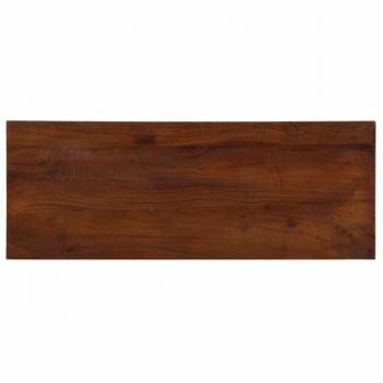 Tabla de recuperación sólida rectangular 70x40x2,5 cm - Tablero mesa rectangular madera maciza reciclada 70x40x2,5 cm Vidaxl Marrón