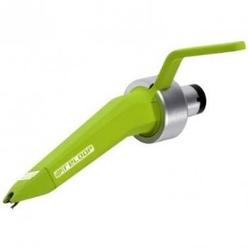 Reloop Concorde Green - lápiz esférico especial, optimizado para vinilos de código de tiempo, muy alto voltaje de salida y muy bajo desgaste del vinilo