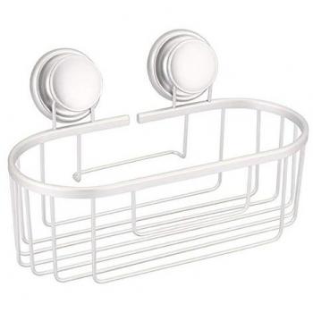 Estante Cesta Mega Ventosa en Aluminio, 4 estantes