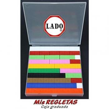 LADO - Caja transparente Mis regletas