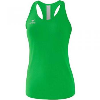 Erima Squad Women's Sleeveless T-Shirt Fern Green / Emerald / Silver Grey 34