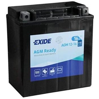 AGM12-16 Exide Motorcycle Battery 12V