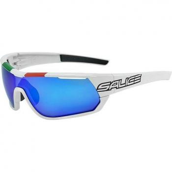 Salice 016 RWX White/Blue Photochromic Men's Sunglasses