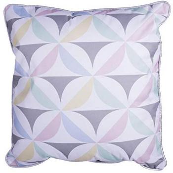 Cojín Paxos Multicolor 45 x 45 x 12 cm, impermeable, de poliéster