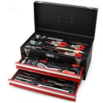 YATO YT-38951 - Caja de herramientas con las herramientas 80pcs