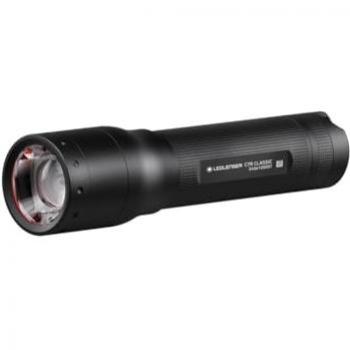 Linterna Ledlenser C7R Classic, 1000 lm, recargable, negra