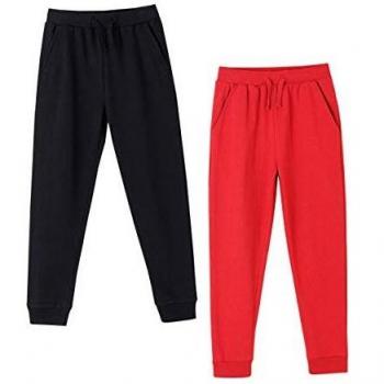 Amomí Pantalón de chándal Pantalón de Deporte Niño 12 Años Pack2
