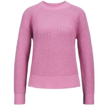 Jersey Básico de Punto para Mujer JJXX Jxcarolina con Cuello Redondo en Moonlite Mauve