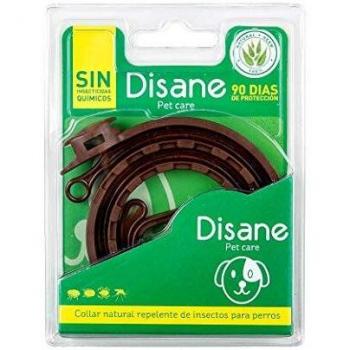 DISANE Collar Antiparasitario Natural para Perros, Repelente de Pulgas, Garrapatas y Mosquitos