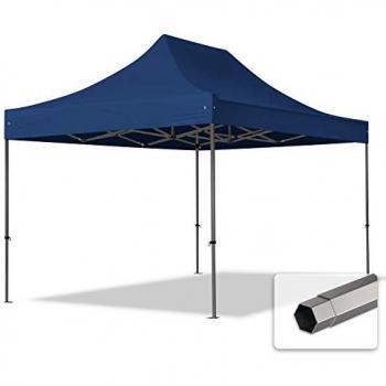 Carpa Plegable Premium 3x4,5m de Acero 40mm Azul