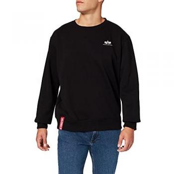 Alpha Industries Basic Small Logo Sweatshirt - Black - XXXL