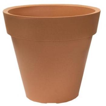 Maceta Ale-X 40cm Blanca - Resistente y Reciclable, Modelo Impruneta Ø60x55 Antracita
