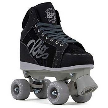 Rio Roller Patines 4 Ruedas Lumina Junior Black/Grey Multicolor 37 Unisex Juventud