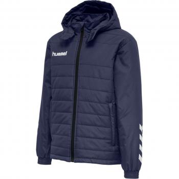Hummel Chaqueta Promo Short Bench Azul - Chaqueta deportiva, color azul, diseño corto, material ligero y transpirable, ideal para actividades al aire libre y entrenamiento