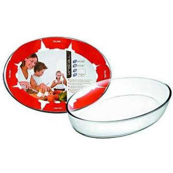 IBILI 480123 - Fuente Horno Oval Kristall 23X16X5 Cm