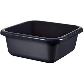 CURVER 01832-308-08 - Cuenco Rectangular, de plástico, Color Antracita, 35 x 35 x 12 cm, 10 L
